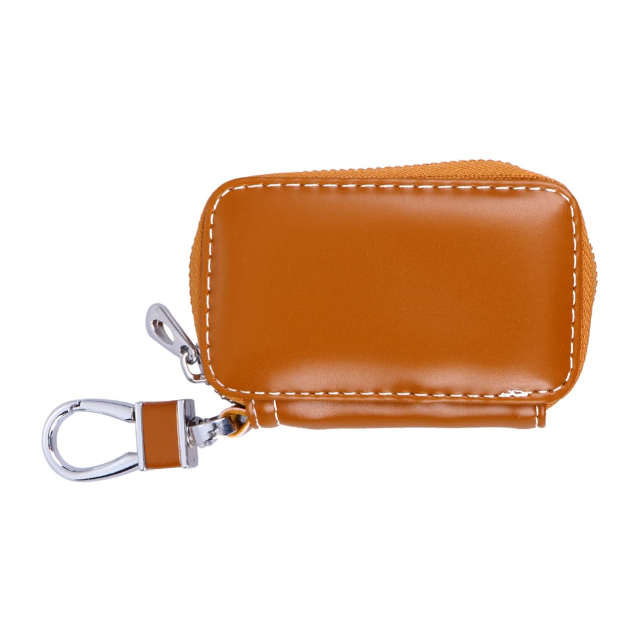 JECOMPRIS Autoschlüssel Tasche aus Leder autoschlüssel etui autoschlüsseltasche Auto schlüsselanhänger car Key Chain Auto schlüssel Halter Schlüsseltasche zum Aufhängen an der Hüfte Brown von JECOMPRIS