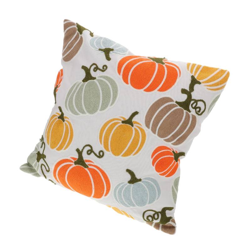 JECOMPRIS Kürbiskissenabdeckung Herbst Herbstwurf Kissen Fall Kissenbezüge Kissen Hülle Herbst Home Decor Sofa Kissenbezüge Wurfkissen Cover Für Couch Herbst Kürbisdekoration von JECOMPRIS