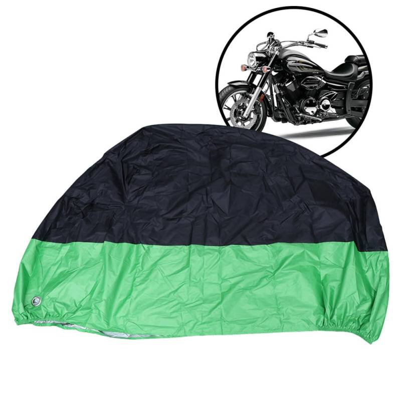 JECOMPRIS Motorradabdeckung Motorradtasche Hartschale überdachung Atmungsaktive Motorradabdeckung Sonnenschutz Motorradabdeckung Rollerabdeckung Motorradabdeckungen von JECOMPRIS