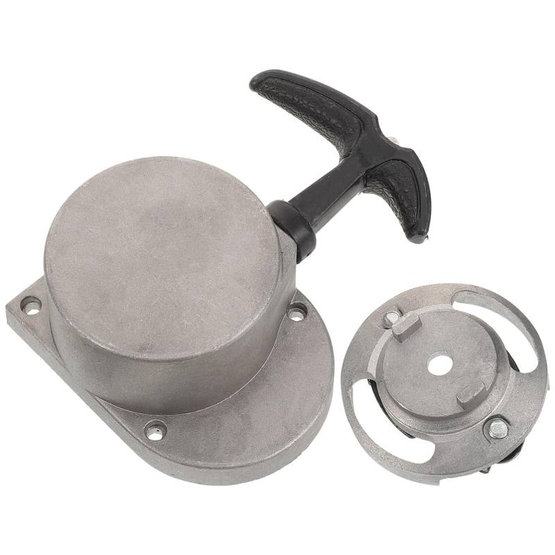 JECOMPRIS für Motorräder Austausch des Anlassers für Motorräder Rolle Aluminiumstarter für Motorräder Recoil Starter für Motorräder ATV-Starter Anlasser für Minifahrräder Silver von JECOMPRIS