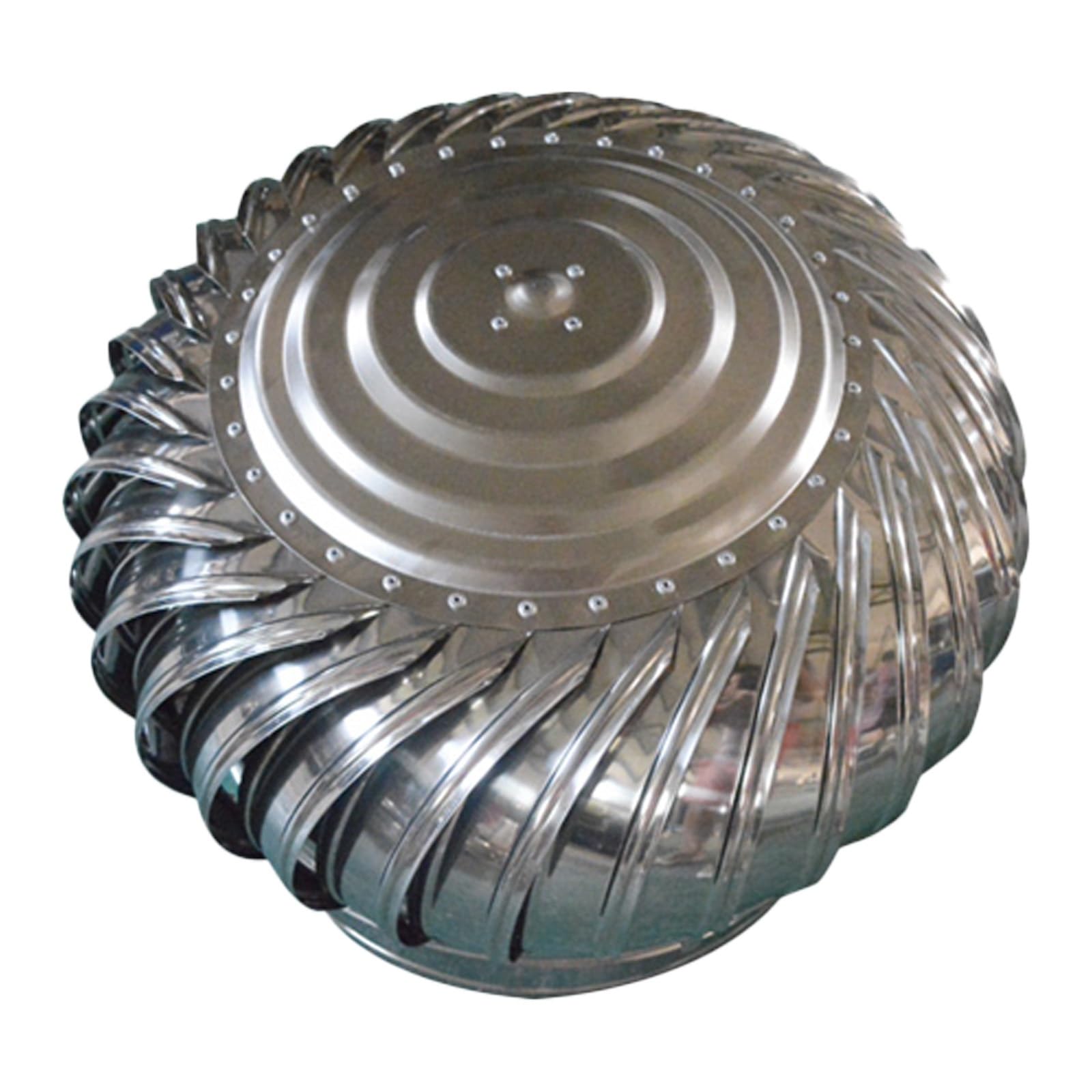 Fabriklüftung Windball Dachventilator Wärmeableitungskugel Rohrventilator Fertiger Edelstahl Motorloser Haubenkamin(Free base plate,304) von JEKKAH