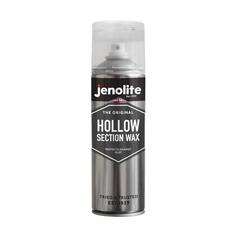 JENOLITE Hohlraumwachsspray | ROSTSCHUTZ | 500 ml | 600 mm Verlängerungsrohr und Düse | Ideal für Autotüren, Paneele, Kastenprofile | Selbstdichtender Rostschutz von JENOLITE