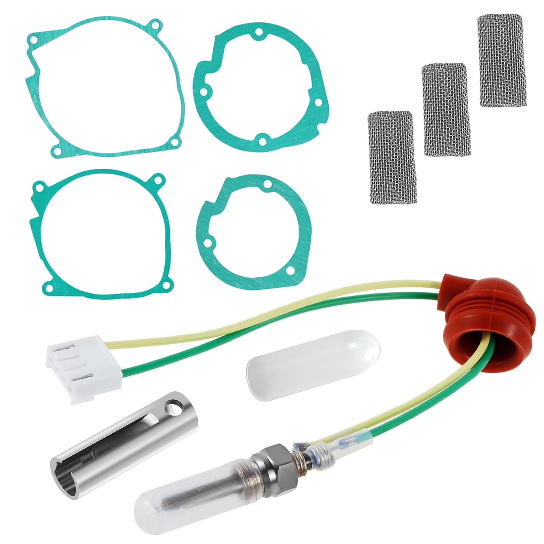 9 Stk Glühkerze Diesel Standheizung,Standheizung Diesel Heizungen Kompatibel mit 12V 2KW 5KW 8KW Standheizung Zubehör Ersatzteile,Universal Standheizung Keramik Pin Glühkerze Kit Parkheizung Auto Lkw von JEONDFG