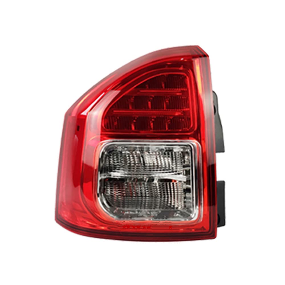 JESYMBX Linke hintere Rückleuchte Rückstoßstange Lampe Rücklicht Blinker Lampe Warnung Autoteile Montage Kompatibel für Jeep Compass 2011 2012 2013 Rot von JESYMBX