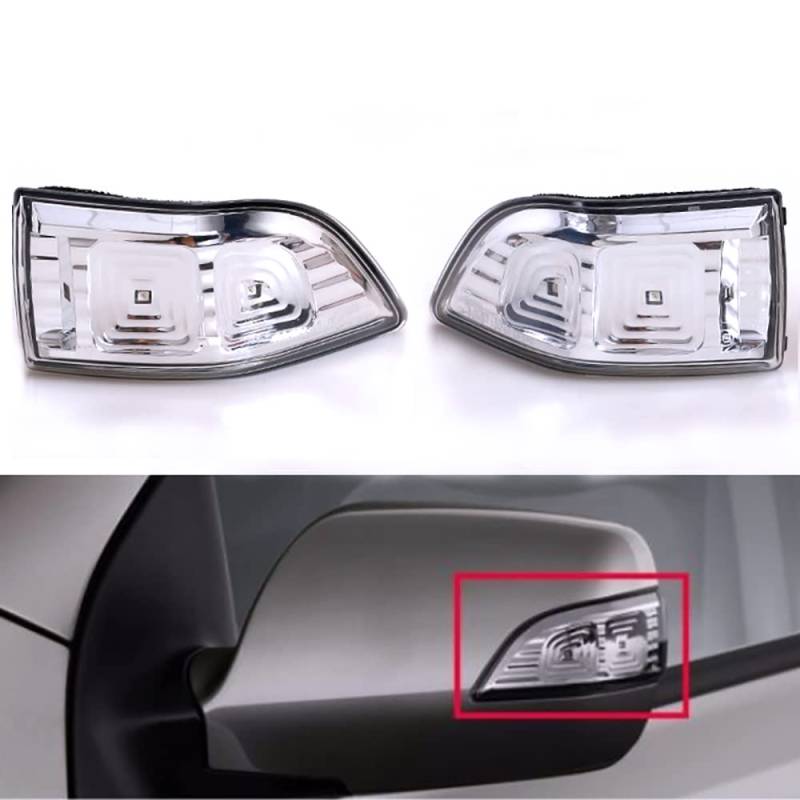 JESYMBX Links und rechts 1 Paar Auto Styling Lampe Rückspiegel Blinker Transparent für KIA Sedona Carnival VQ 2011 2012 2013 2014 von JESYMBX