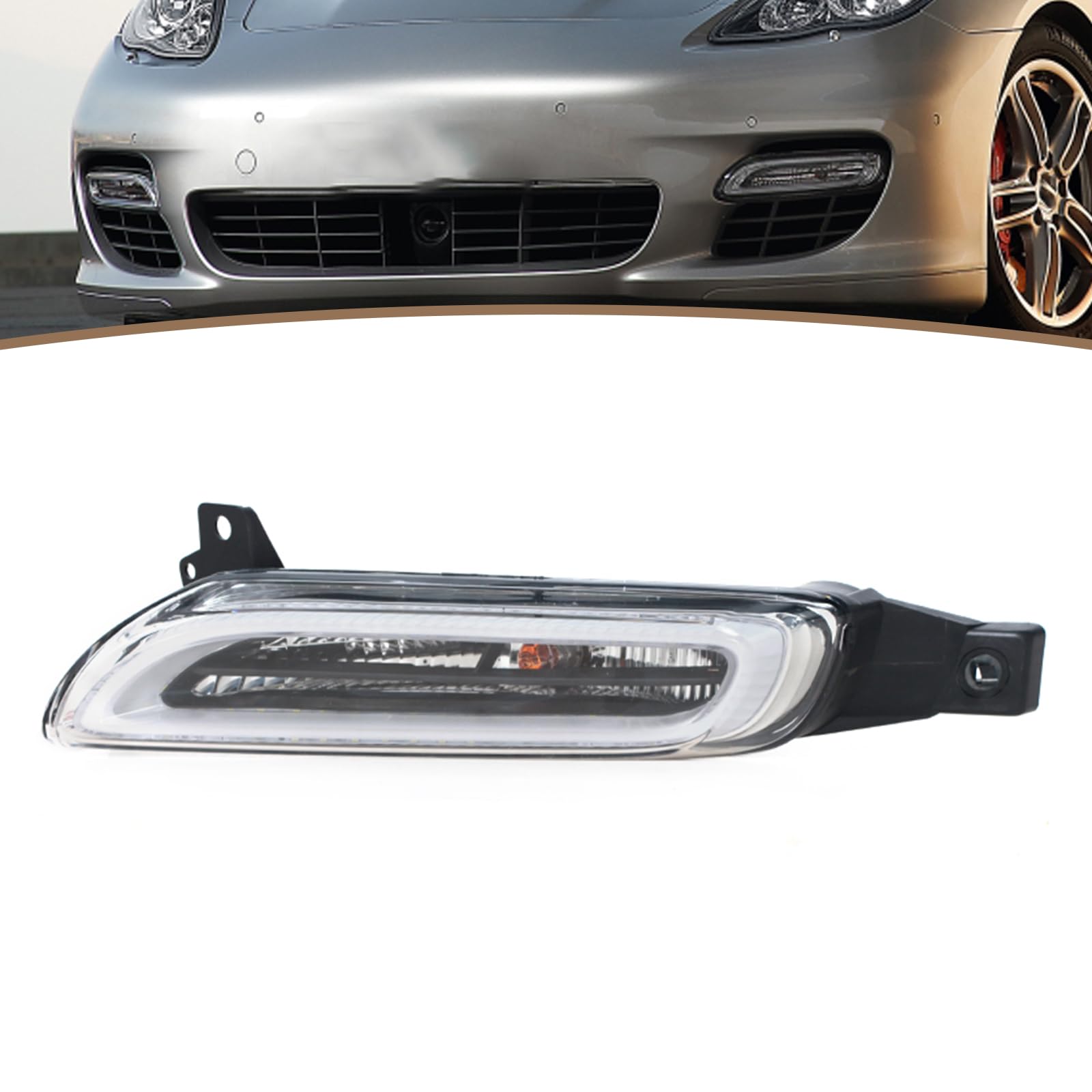 JESYMBX Tagfahrlicht für Porsche Panamera 970 Turbo GTS 2010-2013 Nebelblinker links von JESYMBX