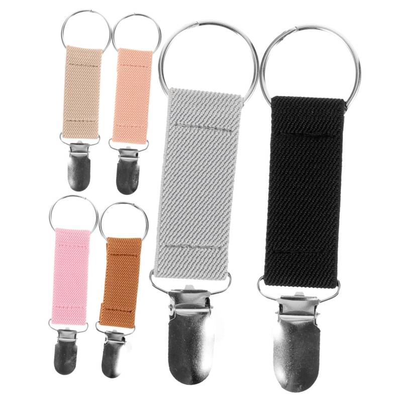 JEWEDECO 6st Reisehut-Clip Hutclip Für Reisetasche Hut Halteclip Reise-Gadgets Für Frauen Hutclips Hutklammern Für Die Handtasche Kappenclips Für Die Reise Huthalterclip Für Geldbörse Eisen von JEWEDECO