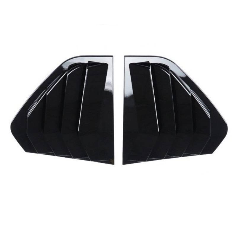 JEZOE Seitenfenster Spoiler Abdeckung Trim Louver Autofenster Schutz Kit, für VW Golf 8 MK8 GTI GTI GTD R TSI TDI R-line 2020-2022 von JEZOE