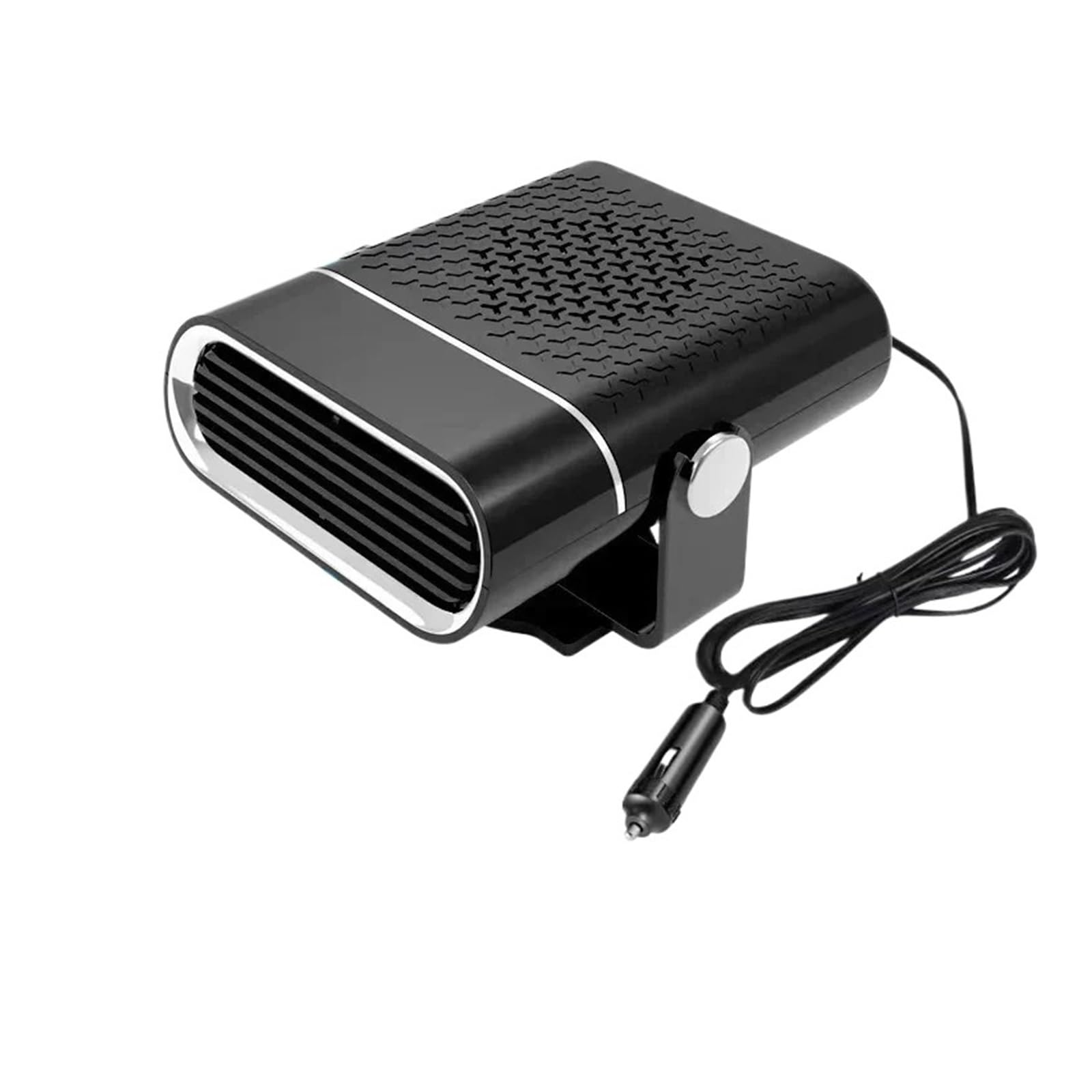 4in1 Auto Heizung Fan 12V/24V 200W Auto Heizung Elektrische Kühlung Heizung Auto Windschutzscheibe Defroster antibeschlag Demister Webasto(12V Black) von JFAQIPEI