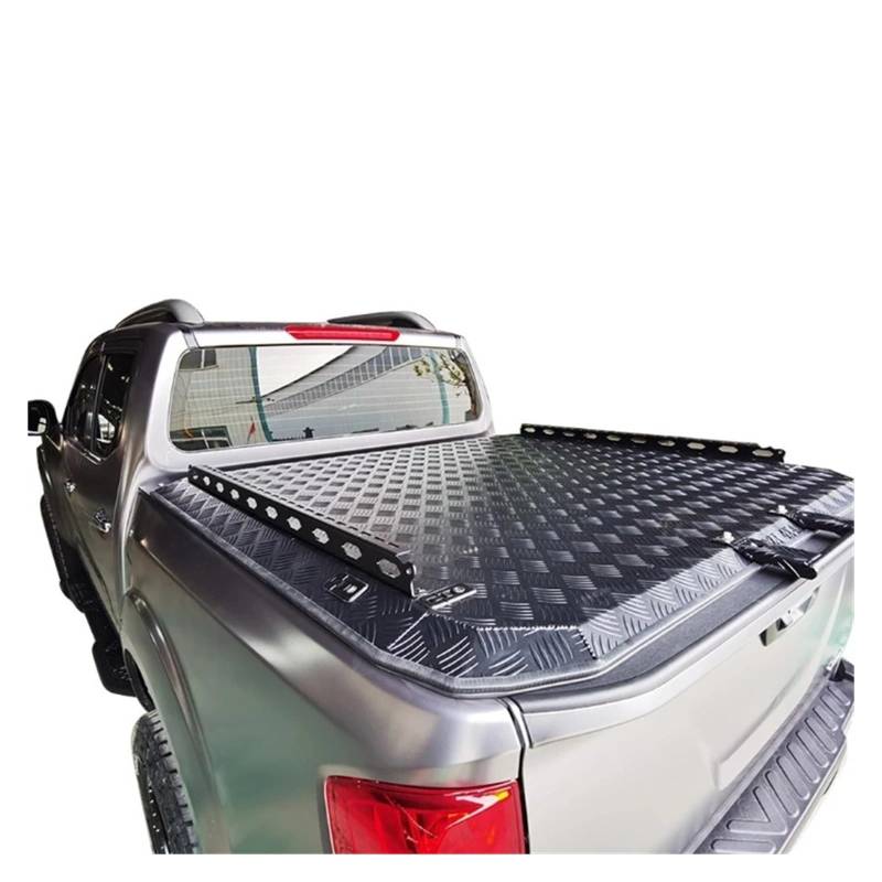 4x4 Zubehör Hart Versenkbare Pickup Zurück Abdeckung LKW Ladefläche Laderaumabdeckung Kompatibel for Toyota Hilux Revo Rollladen von JFAQIPEI