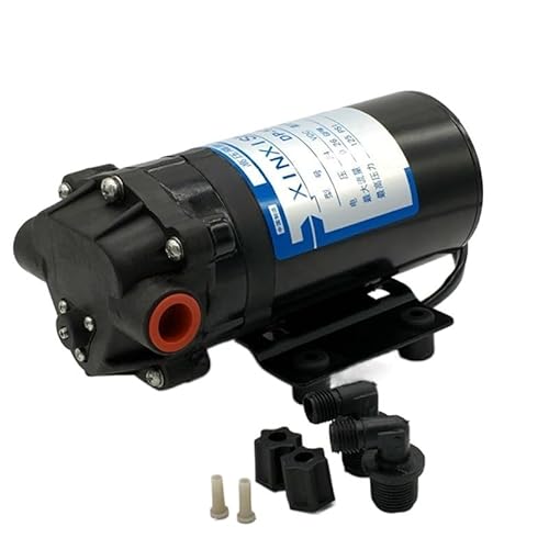 AIHQIP Mikromembran-Vakuumwasserpumpe DP-125 DC 24 V, Verwendung for Sprühgeräte, hin- und hergehende Autowäsche, Gartenbewässerung, CE-geprüft(24V) von JFAQIPEI