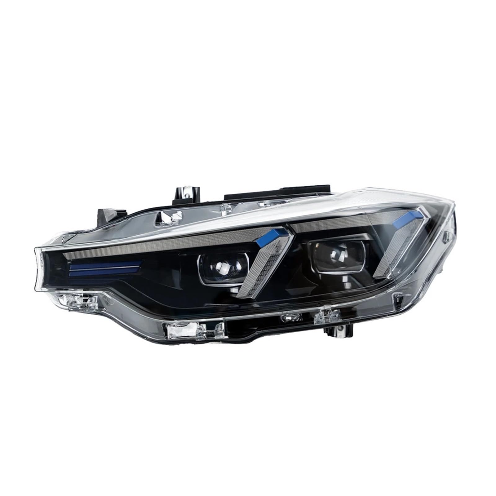 Ankunft Autolichter Kompatibel for BMW F30 Halogenscheinwerfer Scheinwerfer-Projektorlinse 2013-2018 320i 325i DRL Laser Style Autozubehör(For Original Halogen,RHD) von JFAQIPEI