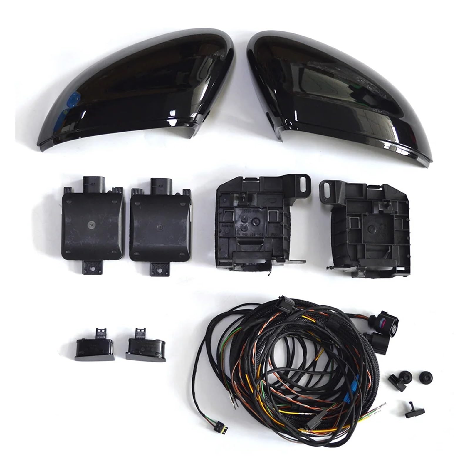 Außenrückspiegelgehäuse kompatibel for VW Passat B8 B8.5 PA 2QD Radar Spurwechsel Seitenassistenzsystem Blind Spot Assist UPDATE KIT von JFAQIPEI