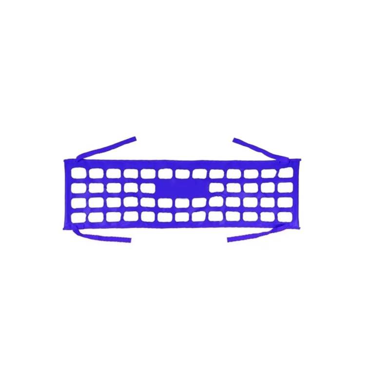 Auto-Außenzubehör, elastisches Kofferraumnetz, Robustes, dehnbares Nylon-Aufbewahrungsnetz, Kofferraumnetz, Gepäcknetzhalter(Blue1) von JFAQIPEI