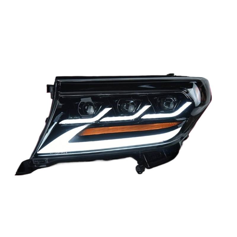 JFAQIPEI Auto-Styling Kompatibel for Toyota Land Cruiser Scheinwerfer 2008-2015 LC200 Halogenscheinwerfer DRL Halogenscheinwerfer Projektorlinse Autozubehör von JFAQIPEI