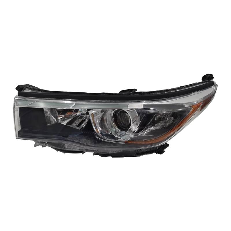 JFAQIPEI Autoscheinwerfer Kompatibel for Toyota Highlander Scheinwerferkopf 2014 2015 2016 Lampe Rechts- und Linksscheinwerferbaugruppe(Left) von JFAQIPEI