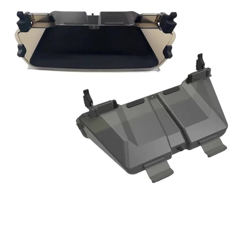 JFAQIPEI Herval kompatibel for Tesla Model Y Model 3 Highland Unter-Bildschirm-Aufbewahrungstablett, Aufbewahrungsbox hinter dem Bildschirm, Aufbewahrungsbox, Autozubehör(Transparent Black) von JFAQIPEI