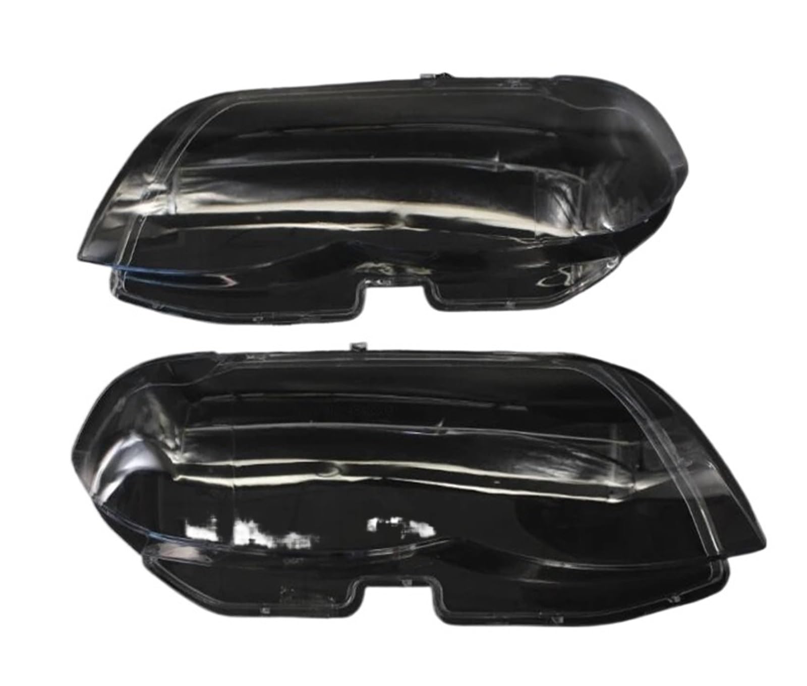 Kompatibel for BMW X5 E53 2004-2006 Auto Front Scheinwerfer Objektiv Abdeckung Auto Shell Scheinwerfer Lampenschirm Kopf licht Lampe Abdeckungen Lampcover Glas(Left Right) von JFAQIPEI