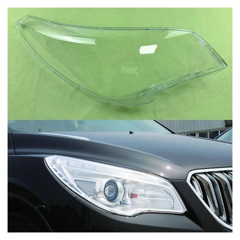 Kompatibel for Buick Enclave 2014 2015 2016 Auto-Frontscheinwerfer-Abdeckung Auto-Scheinwerfer-Lampenschirm Lampcover Kopflampe Lichtglas-Linsenschale(Right) von JFAQIPEI