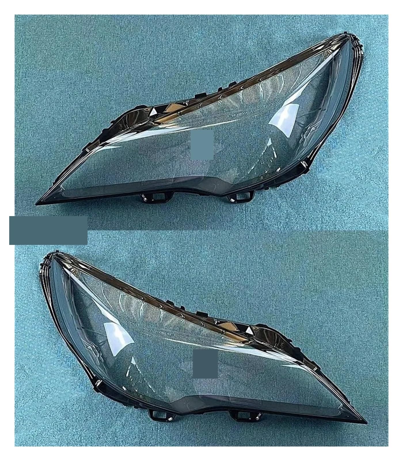 Kompatibel for Buick Verano GS 2016-2019 Fließheck Auto Zubehör Scheinwerfer Objektiv Abdeckung Transparent Lampenschirm Scheinwerfer Shell(Left and right) von JFAQIPEI