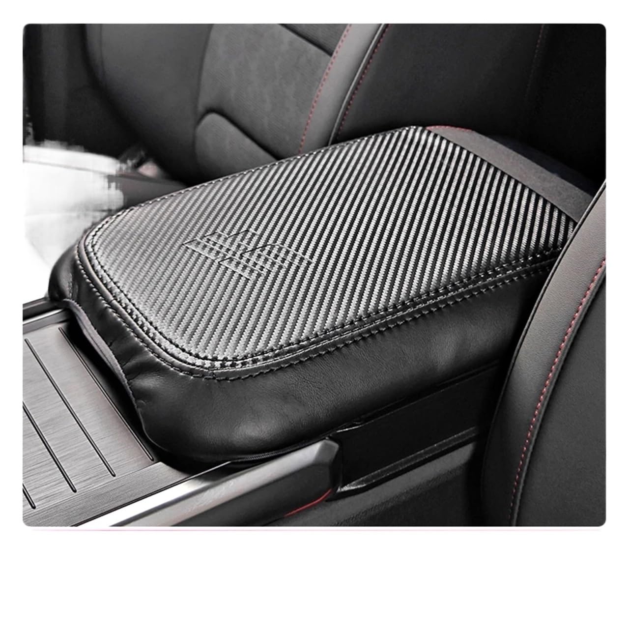 Kompatibel for Chery Jetour T2 2024 2023 Auto Styling Armlehne Box Abdeckung Wildleder Mittelarmlehne Leder Abdeckung Schalthebel Abdeckung Auto Zubehör(Option 2-1pc) von JFAQIPEI