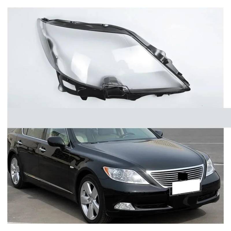 Kompatibel for Lexus LS460 2006 2007 2008 2009 Scheinwerfer Shell Lampe Schatten Transparente Abdeckung Scheinwerfer Glas Scheinwerfer Abdeckung(Left) von JFAQIPEI