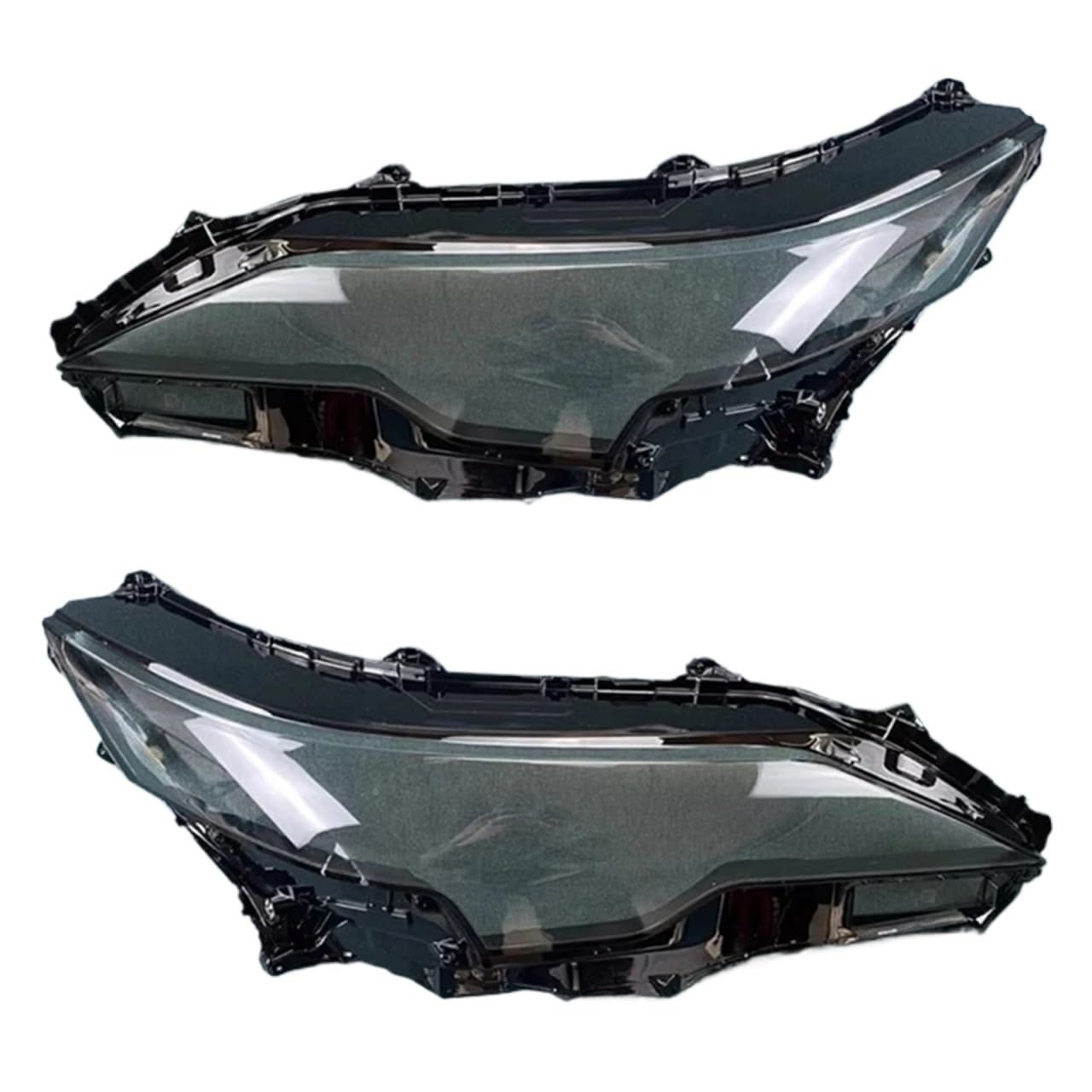 Kompatibel for Lexus RX 2022 2023 Auto Scheinwerfer Abdeckung Scheinwerfer Shell Transparent Lampenschirm Lampe Gehäuse Ersetzen Original Objektiv(Left and Right 2 Pcs) von JFAQIPEI