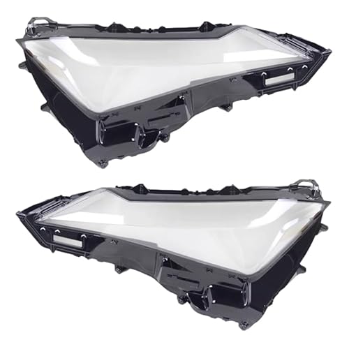 Kompatibel for Lexus UX UX200F UX260h UX300h 2019–2024. Auto-Scheinwerfergehäuse, Scheinwerferabdeckung, transparenter Lampenschirm, ersetzen Sie die Original-Glaslinse(Left and right) von JFAQIPEI