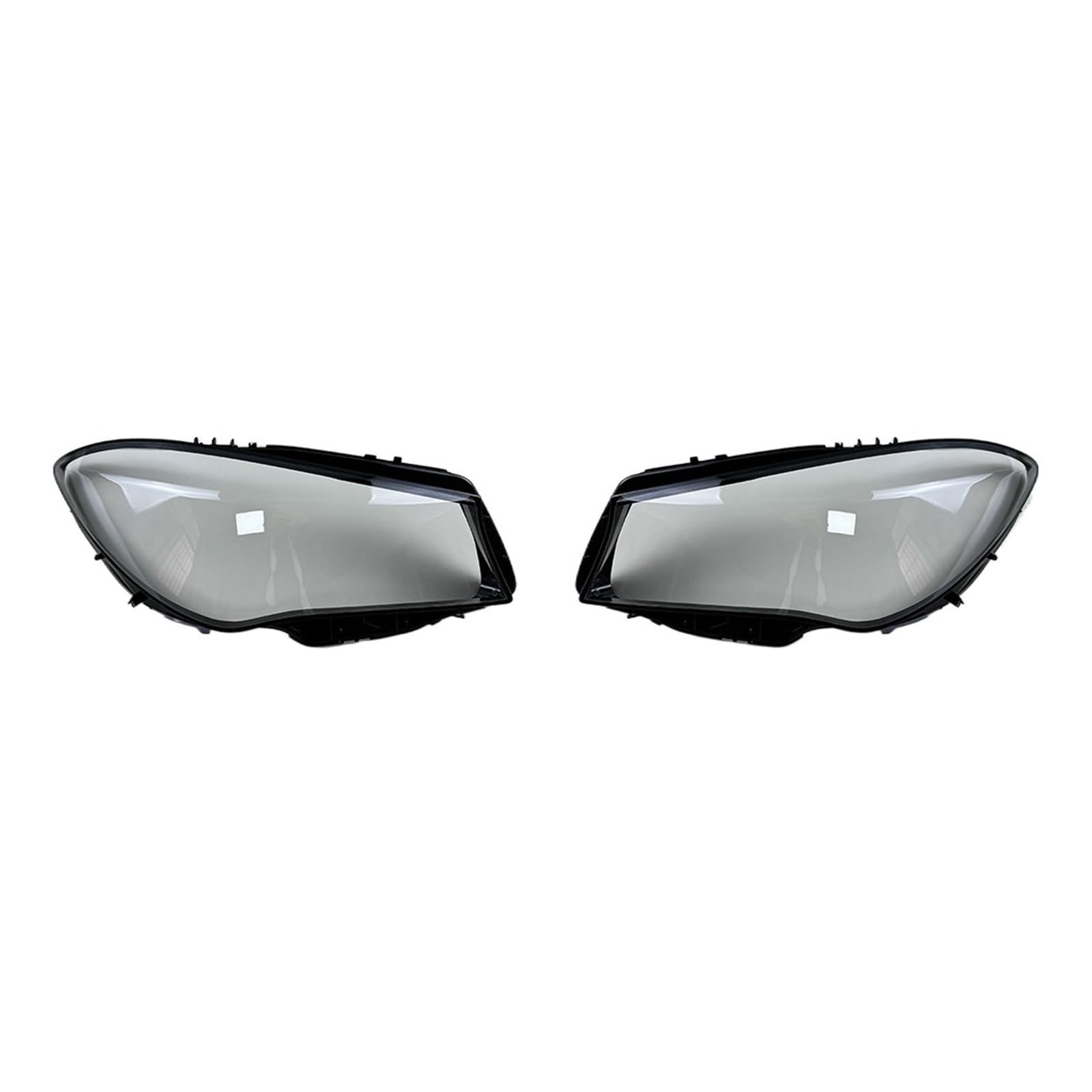 Kompatibel for Mercedes-Benz CLA W117 2016 2017 2018 2019. Frontscheinwerferabdeckung, transparente Lampenabdeckung, PC-Lampenschirm, kompatibel mit Anti-Riss-Linsenschale(Left and right) von JFAQIPEI