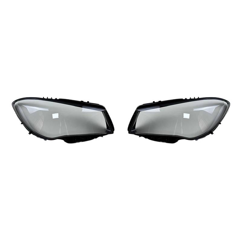 Kompatibel for Mercedes-Benz CLA W117 2016 2017 2018 2019. Frontscheinwerferabdeckung, transparente Lampenabdeckung, PC-Lampenschirm, kompatibel mit Anti-Riss-Linsenschale(Left and right) von JFAQIPEI