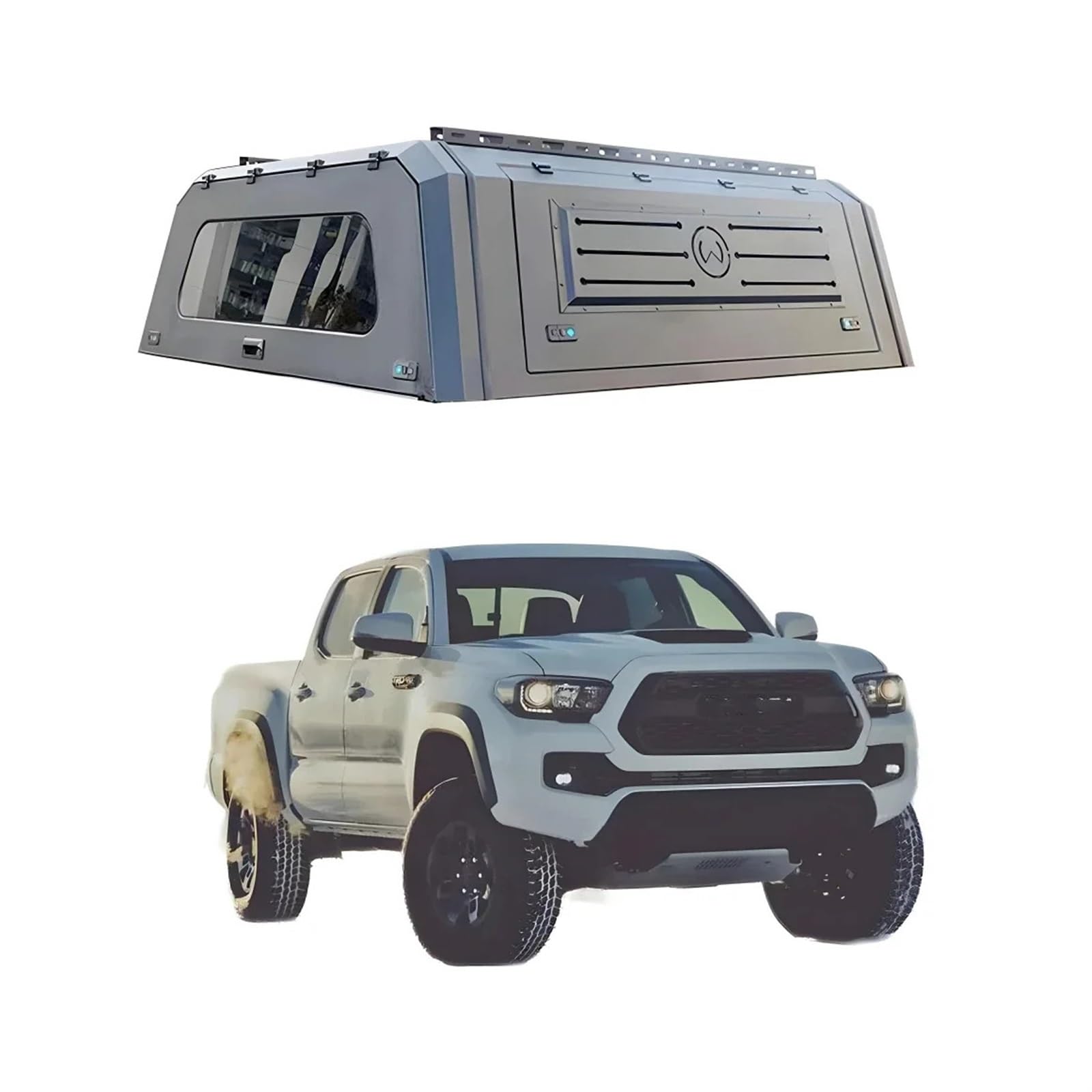 Leichtes Aluminium-Pickup-Truck-Ladeflächen-Hardtop-Überdachung, kompatibel mit verschiedenen Pickup-Truck-Ladeflächen von JFAQIPEI