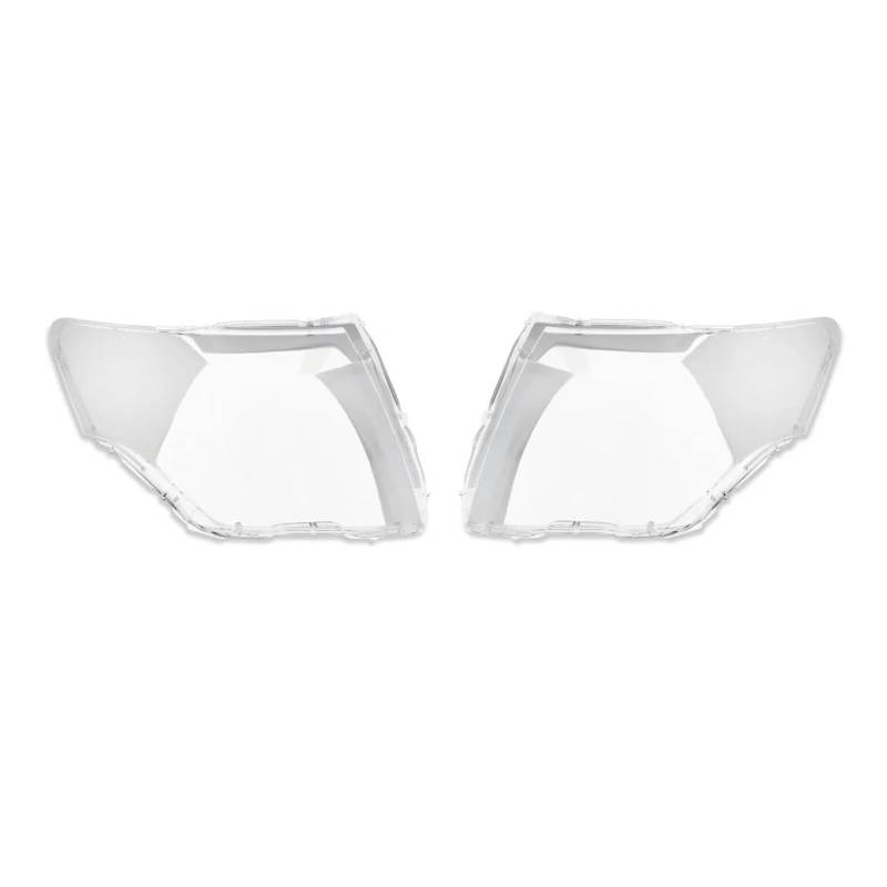 Links/Rechts Auto Scheinwerfer Objektiv Abdeckung Transparent Lampenschirm Kompatibel for Mitsubishi PAJERO V87 V93 V97 2007-2018 Scheinwerfer Abdeckung Klar Shell(1 Pair) von JFAQIPEI