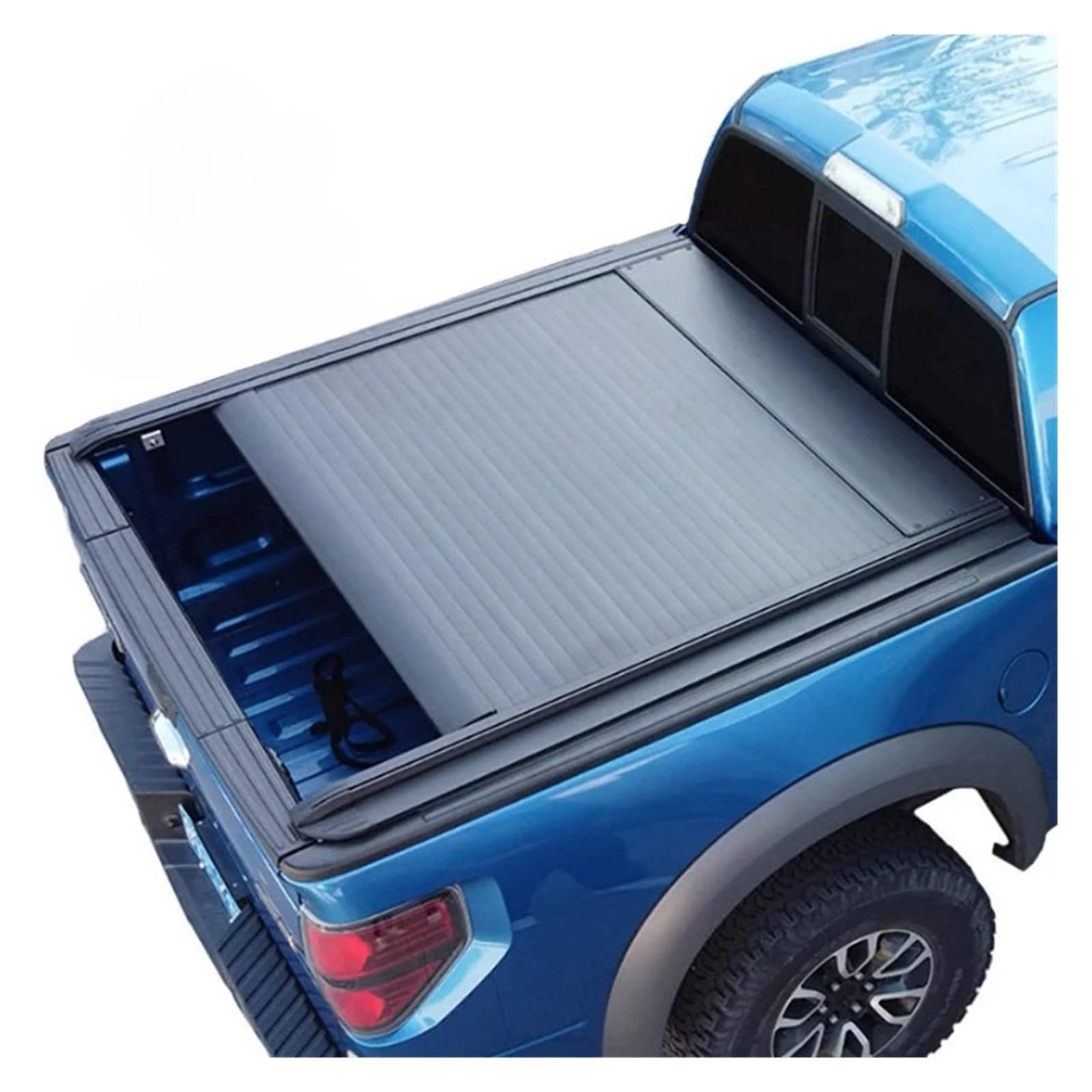 Maßgeschneiderte versenkbare Laderaumabdeckung mit elektrischem Rolldeckel, kompatibel mit Hilux F150 5'6" Pick Up Truck Laderaumabdeckungen von JFAQIPEI