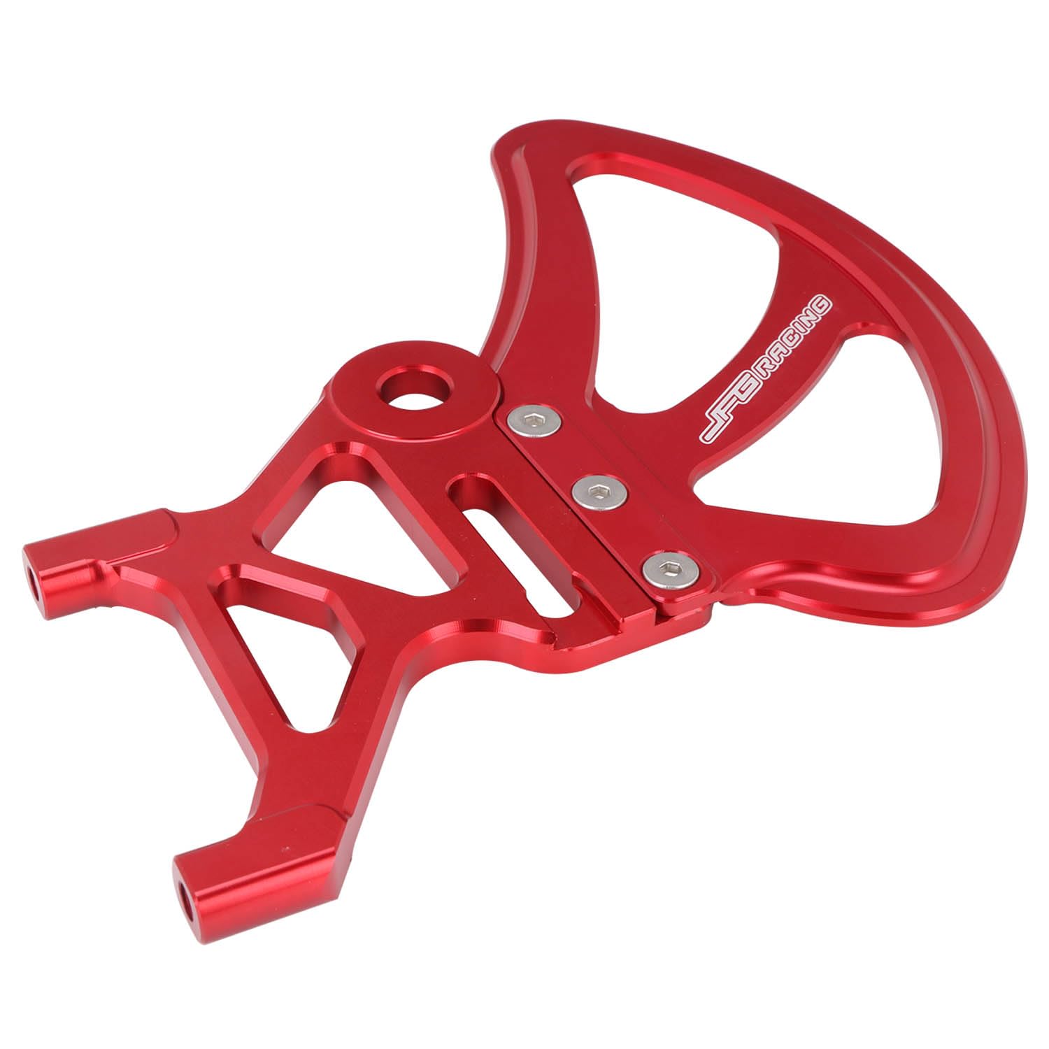 JFG RACING Dirt Bike Disc Guard, Motorrad-Bremsscheibenschutz hinten für Sur Ron/Light Bee/Sur Ron S/Sur Ron X/X160/X260-Rot von JFG RACING