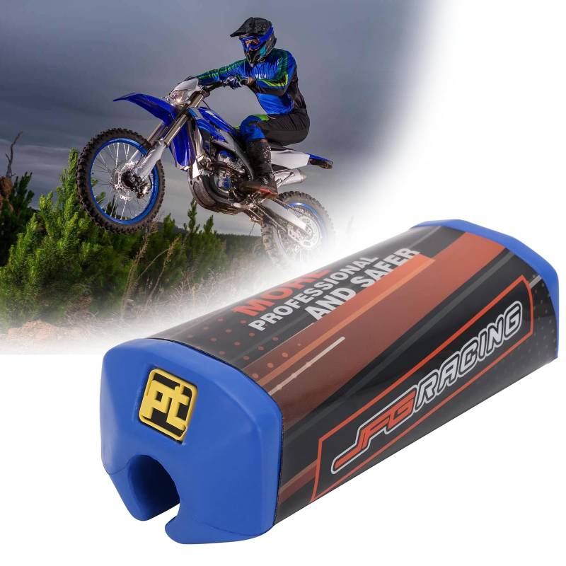 Dirt Bike Lenkerpolster Motocross Lenkerpolster Schaumstoff Universal für 7/8" 22mm 1 1/8" 28mm Lenker Fat Bar EXC EXCF SX SXF SXS MXC MX XC XCW XCF XCFW 210mm*50mm Blau von JFG RACING