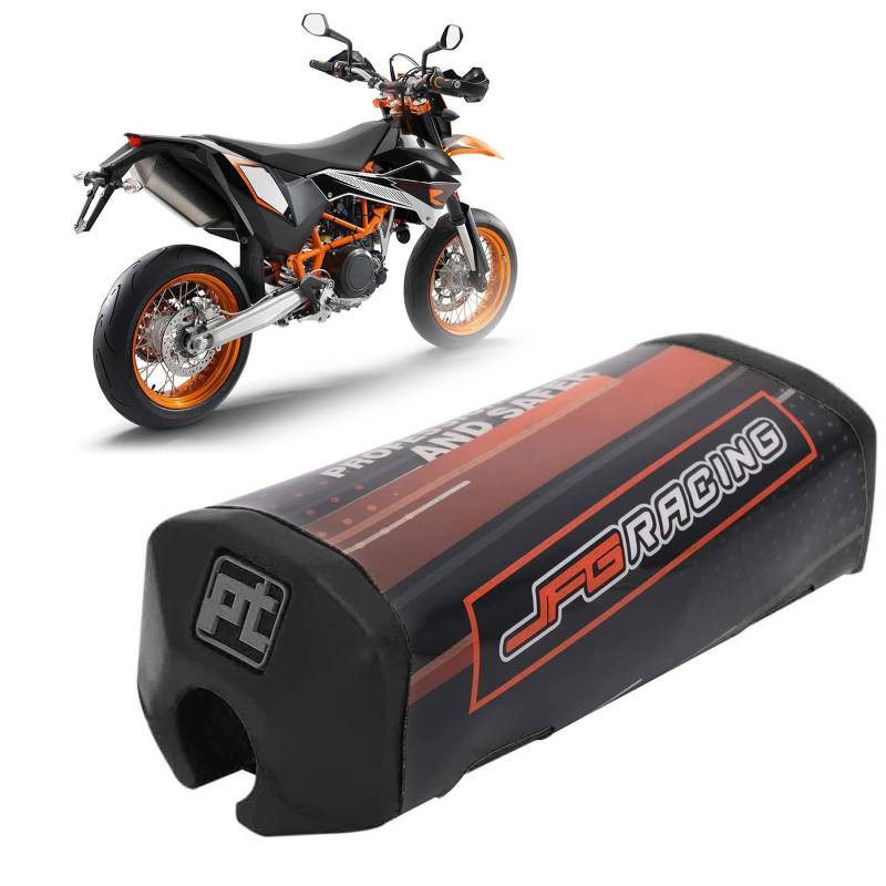 Dirt Bike Lenkerpolster Motocross Lenkerpolster Schaumstoff Universal für 7/8" 22mm 1 1/8" 28mm Lenker Fat Bar EXC EXCF SX SXF SXS MXC MX XC XCW XCF XCFW 210mm*50mm Schwarz von JFG RACING