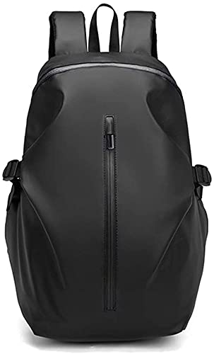 Motorrad-Rucksack, wasserdichte Tasche, Softshell-Rucksack, PVC/1680D Oxford Reitrucksack, schwarz, Schwarz von JFG RACING