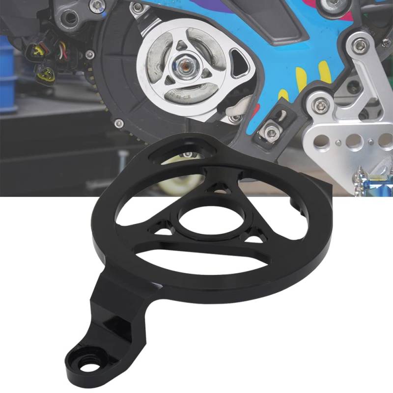 JFG RACING Surron Motorgehäuse, Motorrad-Riemenscheibenschutz, dekorative Ritzelabdeckung für Elektrofahrrad, Sur Ron Light Bee X/S/L1E Segway X160 X260, Schwarz von JFG RACING