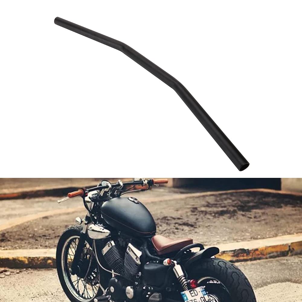 Universal 22mm 7/8" Motorrad Lenker Drag Bar für Sportster Cruiser XL 883 1200 Custom Chopper Softail Dyna Street Bob Schwarz von JFG RACING