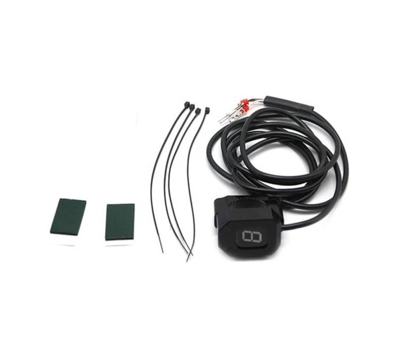 Motorrad Speed Gear Display Ganganzeige 1 Set Ganganzeige Mit Halter Anzeige Motorradgeschwindigkeit ECU-Stecker Halterung EFI-Gangzähler Für SU&ZUKI Für Ha&rley Für Yam&aha von JFTEOPUTN