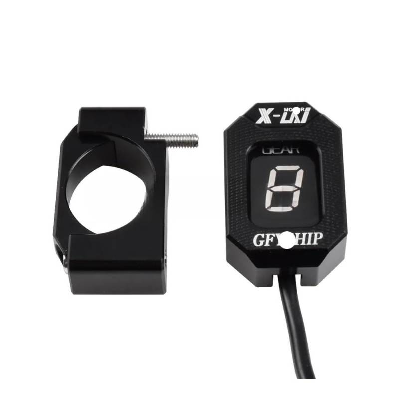 Motorrad Speed Gear Display Ganganzeige Für Kaw&asaki Estrella ALLE Jahre Motorrad 6 Geschwindigkeit 1-6 Ebene Getriebe Anzeige Digital Meter von JFTEOPUTN