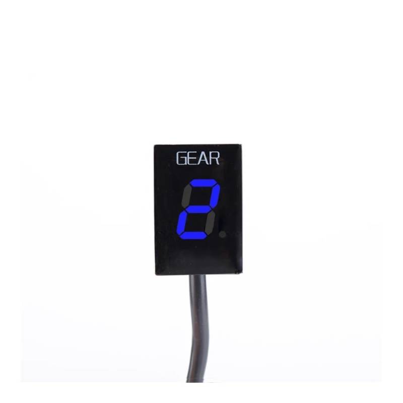 Motorrad Speed Gear Display Ganganzeige Moto Getriebe Anzeige Für Du&Cati Monster 600 2001 Motorrad wasserdichte Zubehör Elektronik 1-6 Ebene Geschwindigkeit Digital Meter von JFTEOPUTN