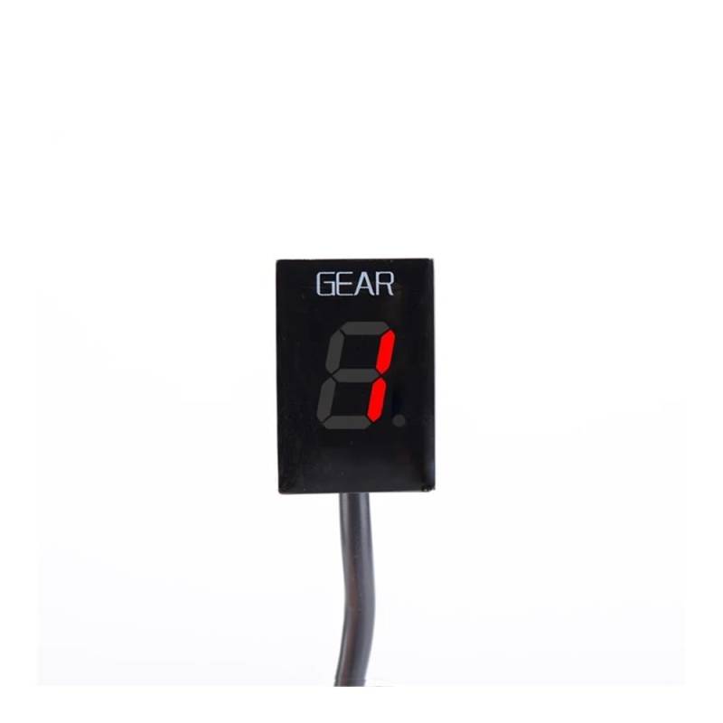 Motorrad Speed Gear Display Ganganzeige Motorrad-Digitalanzeige Für SU&ZUKI VLR1800 VL-R1800 VLR 1800 VL R1800 R 2008-2015 Motorrad 1-6-Stufen-Getriebeanzeige Fester Ring von JFTEOPUTN