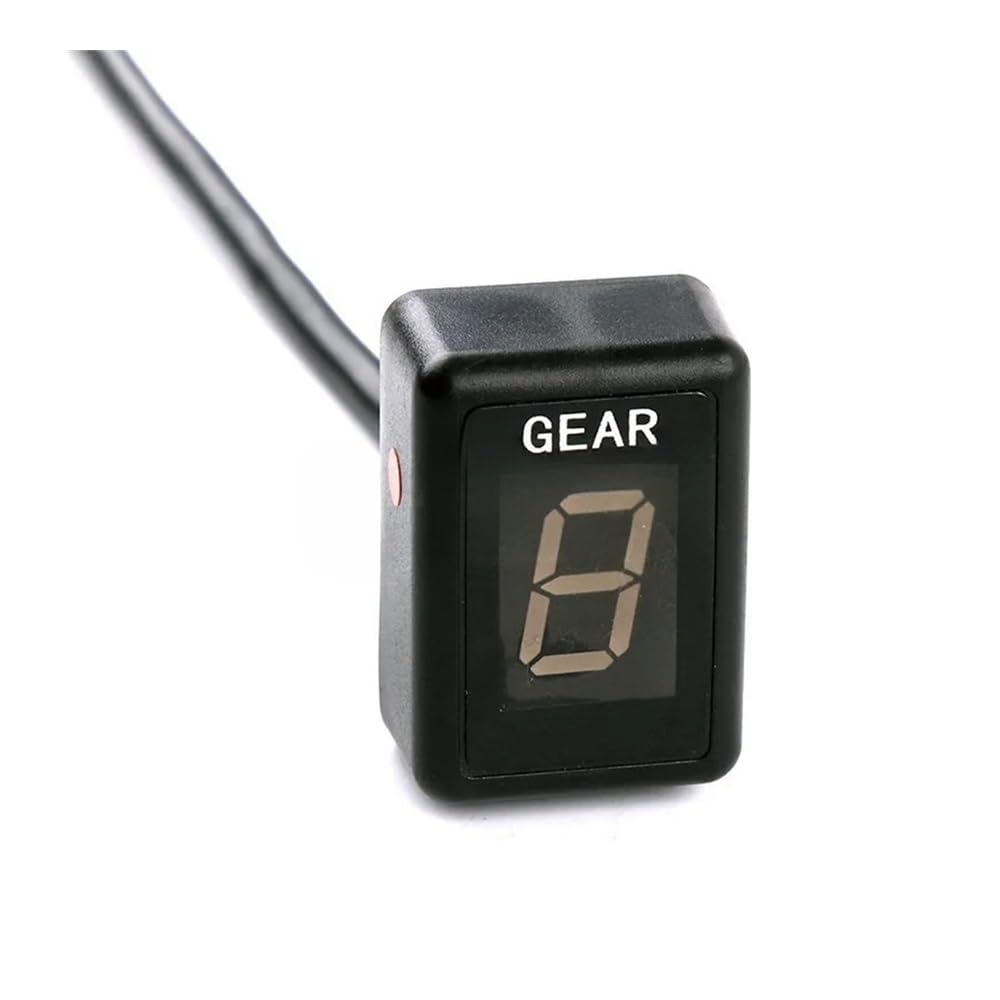 Motorrad Speed Gear Display Ganganzeige Motorrad Elektronik 6 Geschwindigkeit 1-6 Ebene Getriebe Anzeige Digital Getriebe Meter Für Yam&aha Für FA&zer FZS600 FZS1000 FZS 600 1000 von JFTEOPUTN