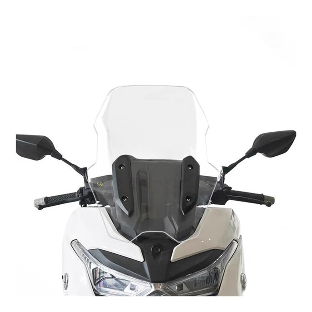 Motorrad Windschutzscheibe Windabweiser Für VOGE SR4Max SR4 Max SR4Max Spielen SR4 Max Spielen Motorrad Windschutzscheibe Windscreens Windabweiser Viser Visier Grau von JFTEOPUTN