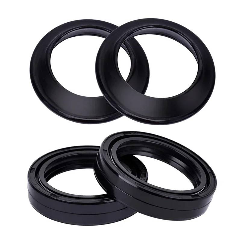 38x50x11 38x50 Motorrad Vorderradgabel Aufhängungsdämpfer Öldichtung & Staubschutz for YZ465 1977-1980 XT 550 XT550 1982-1984(2pcs seal 2pcs cover) von JFUTD