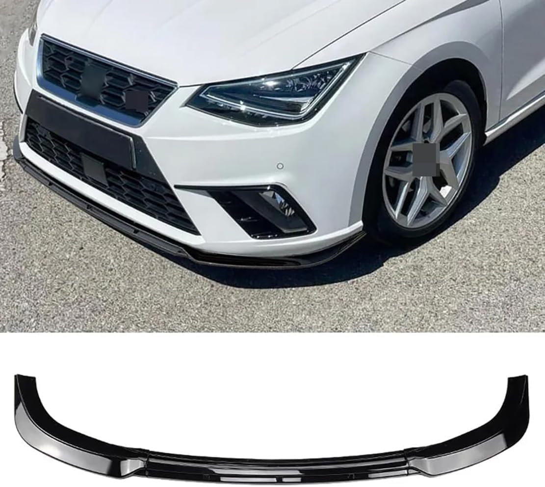 Auto Frontspoiler,kompatibel mit Seat Ibiza MK5 Standard FR 2018-2020+,Splitter Spoiler von JGGQSY