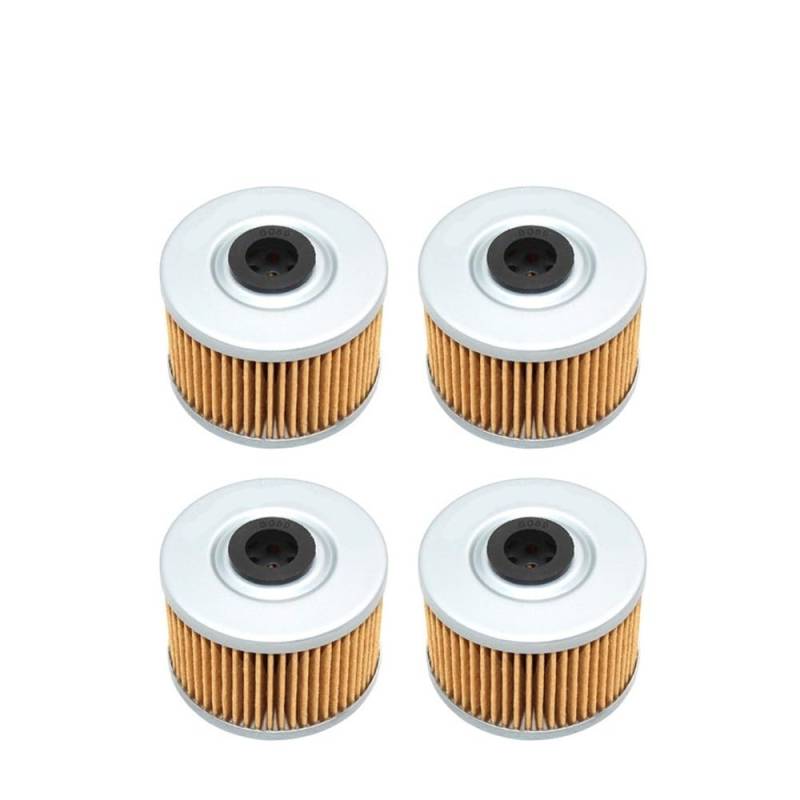 4er-Pack Ölfilter, kompatibel mit XR650 XR650L XR 650L 1993–2016, XR650R, XR 650R 2000 bis 2007(4PCS) von JGHFReW