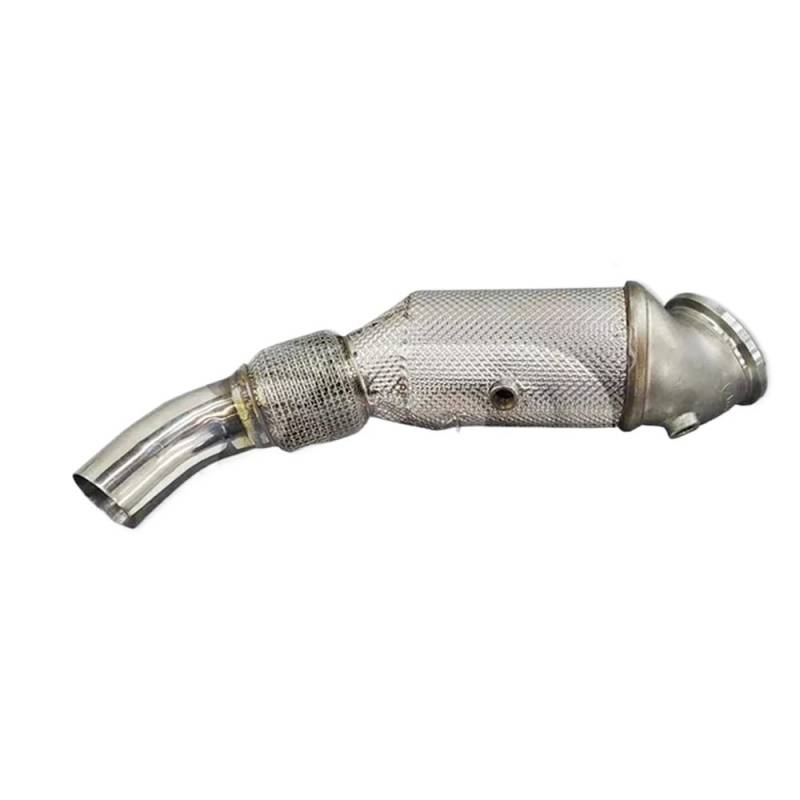 HMD Flow Performance Downpipe Edelstahl-Auspuffanlage, kompatibel mit 118i B38 1,5T Autozubehör(B38 Without Cat) von JGHFReW