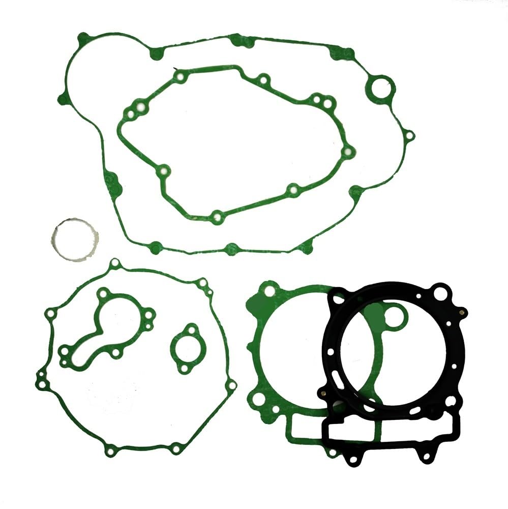 Kompatibler Zylinderdichtungssatz Kompatibel mit KX450F KX450 F Motorradmotoren Kurbelgehäusedeckel 2006–2008 von JGHFReW